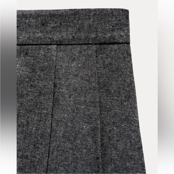 ZARA WOOL BLEND MIDI SKIRT ZW COLLECTION - Picture 9 of 13
